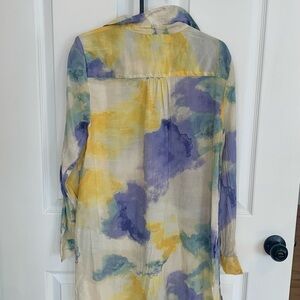 🍬3/20🍬INC International Concepts Multicolor Abstract Blouse